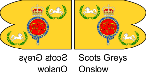 Scots Greys Banner Pennant Onslow
